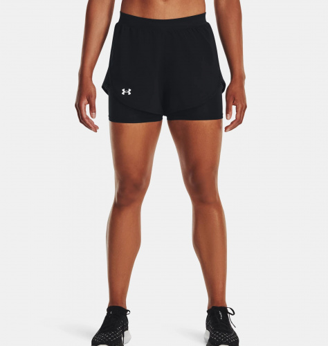Pantaloni Scurți - Under Armour Fly-By Elite 2-in-1 Shorts | Imbracaminte 